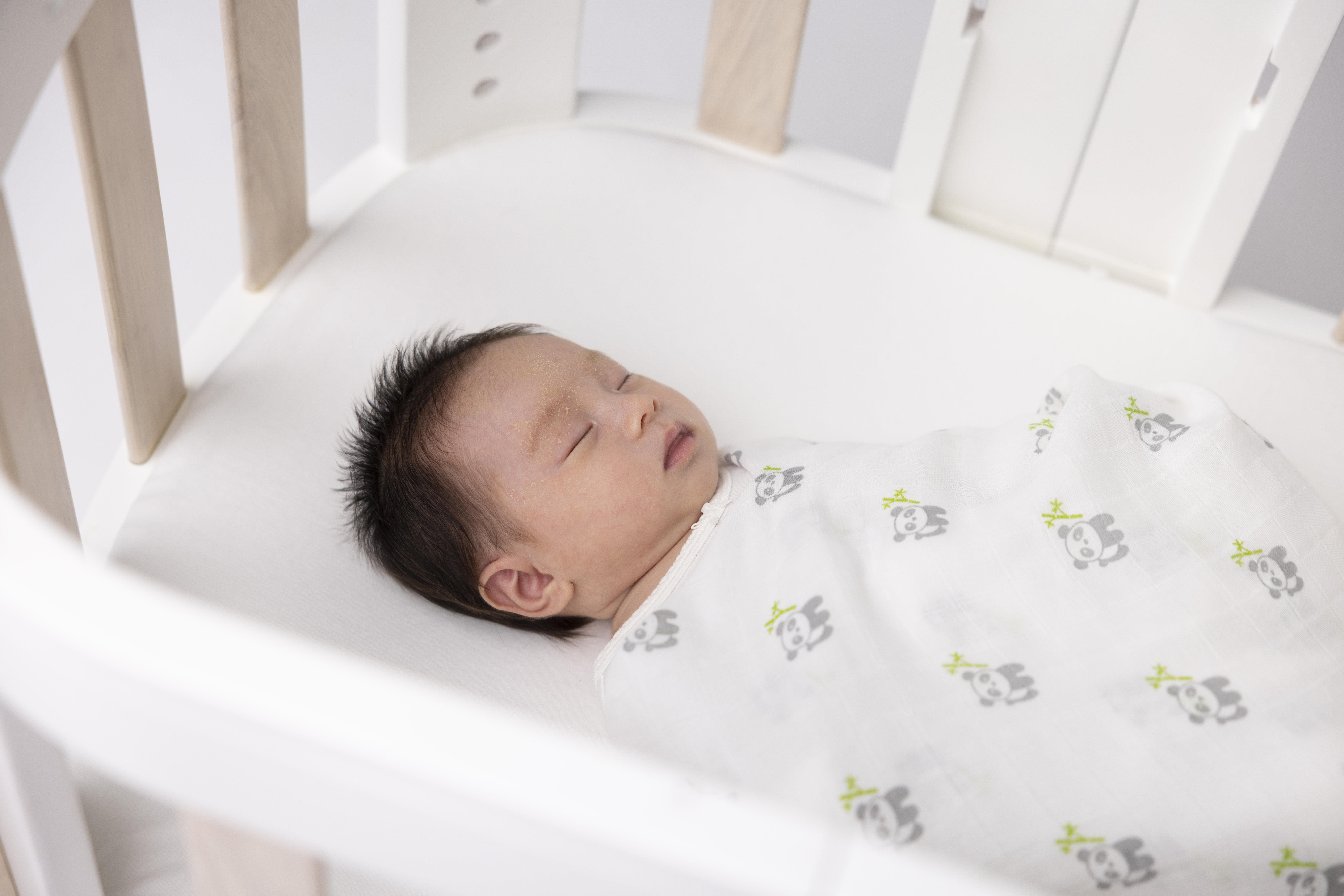 Swaddle baby in SBROUT